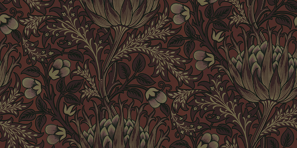 壁紙 アーティチョーク LIS-42014 モリス壁紙国内在庫