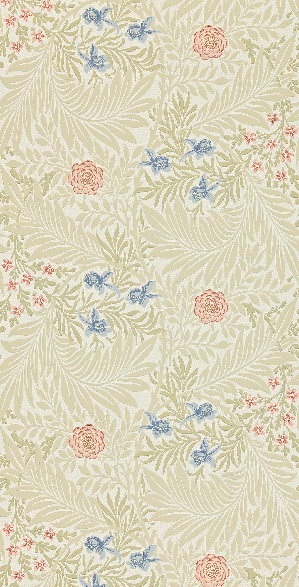 壁紙 Larkspur MORRIS Archive Collections Ⅱ William Morris 品番:212557