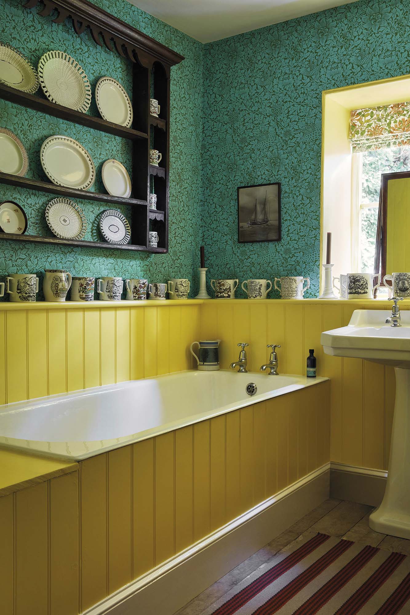 在庫セール 壁紙 Bird & Anemone 216958 QUEEN SQUARE 当店在庫 モリス柄