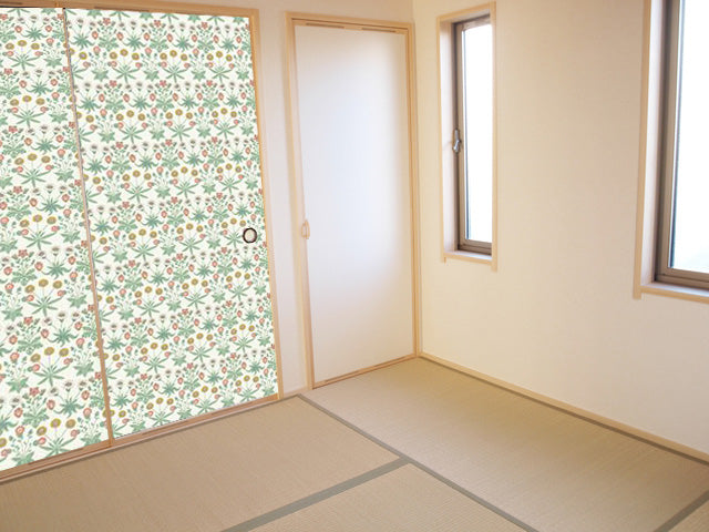 【送料無料】ウィリアムモリス ふすま紙 97cm×2m 2枚 デイジー