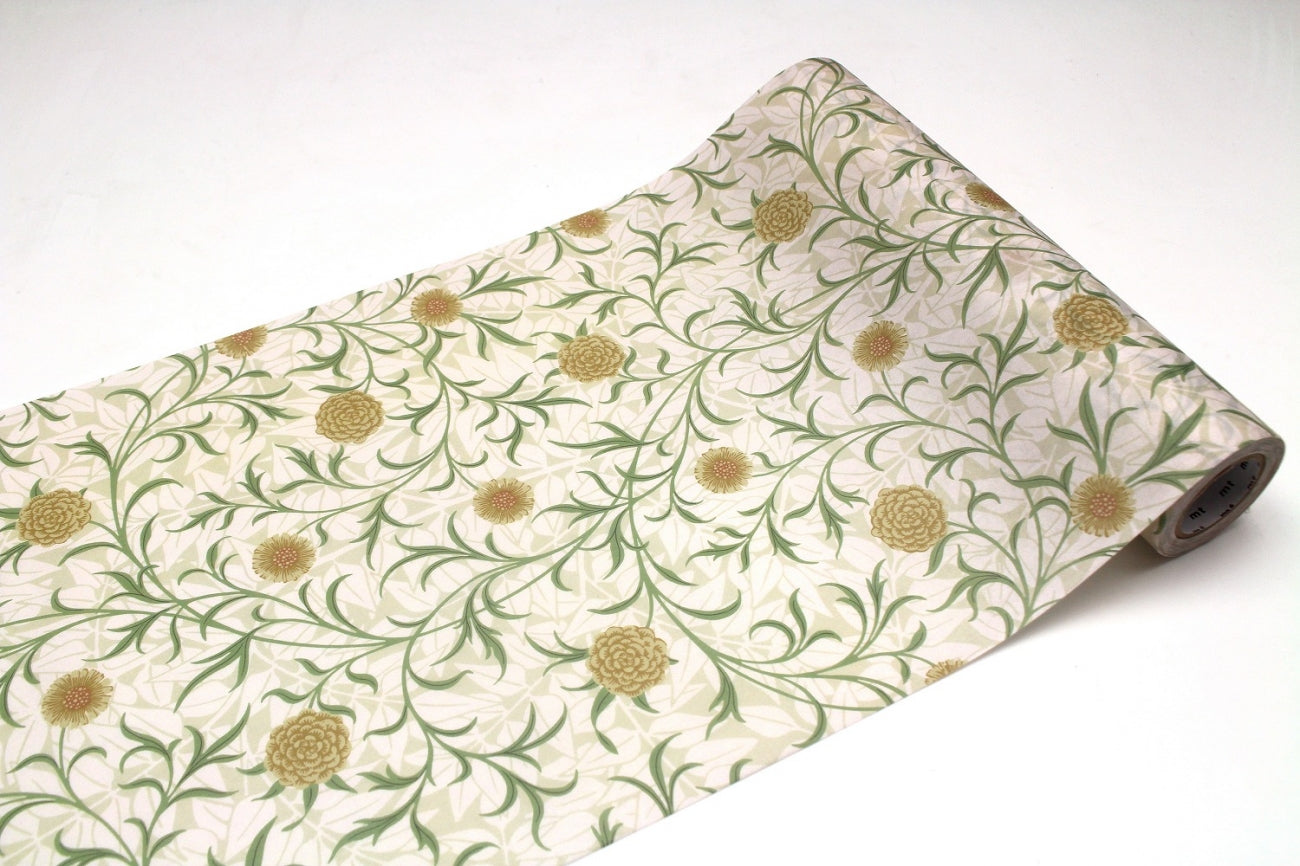 mt CASA FLEECE MTCAF2344 スクロール&フラワー 巾23cm×5m