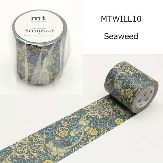 マスキングテープ mt 幅50mm×10m MTWILL10  seaweed シーウィード