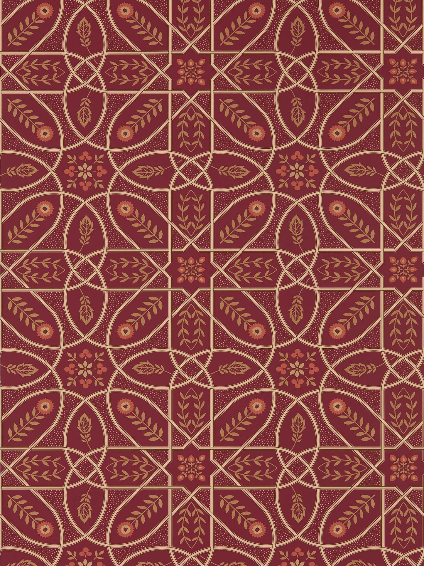 壁紙 Brophy Trellis 216701 MORRIS ARCHIVE Ⅴ