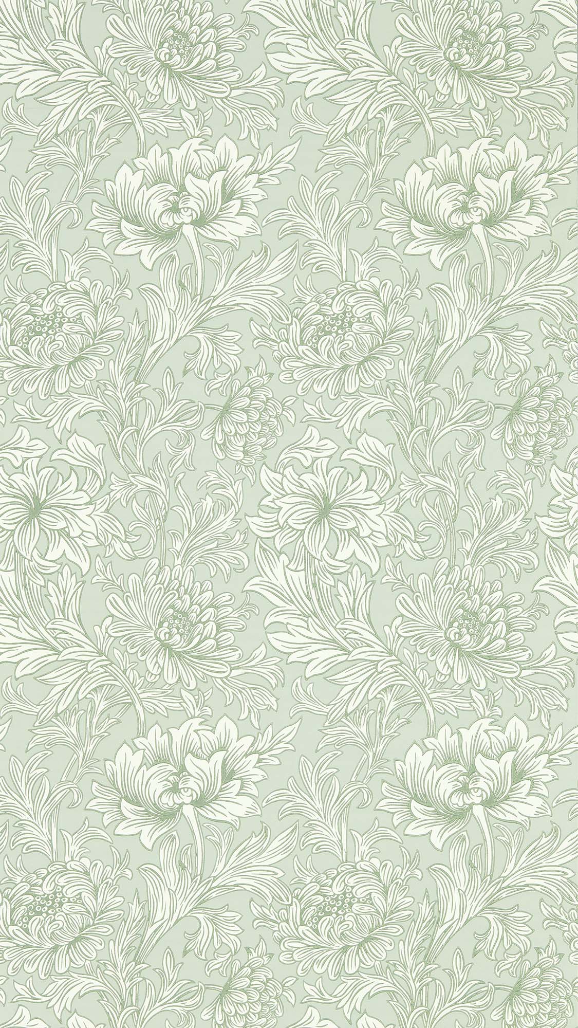 壁紙 Chrysanthemum Toile 217069 SIMPLY