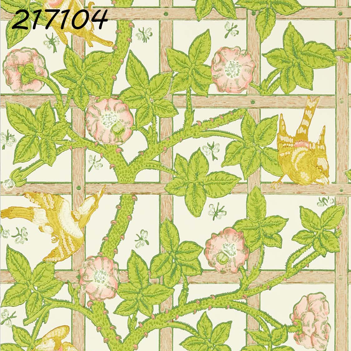 輸入壁紙 BEN PENTREATH THE CORNUBIA William Morris 217104 Trellis トレリス