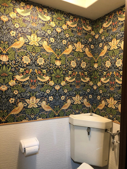 みんなはトイレにどんなモリス壁紙貼ってるの？？
