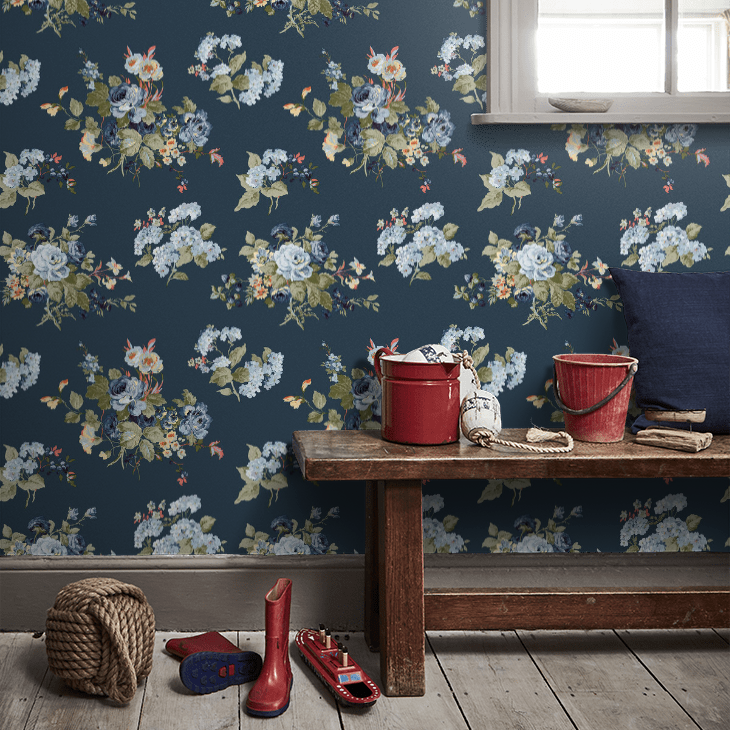 壁紙 ローラアシュレイ 114898 Rosemore ローズモア