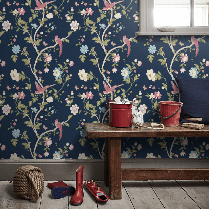 壁紙 ローラアシュレイ 120134 Summer Palace サマーパレス