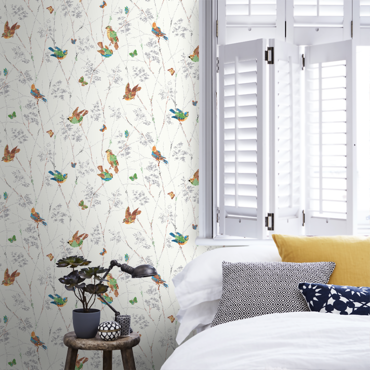 壁紙 ローラアシュレイ 115260 Aviary エイヴィアリー