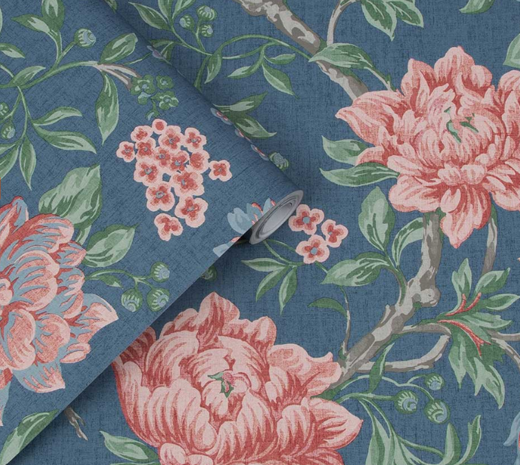 壁紙 ローラアシュレイ 113407 Tapestry Floral タペストリー フローラル