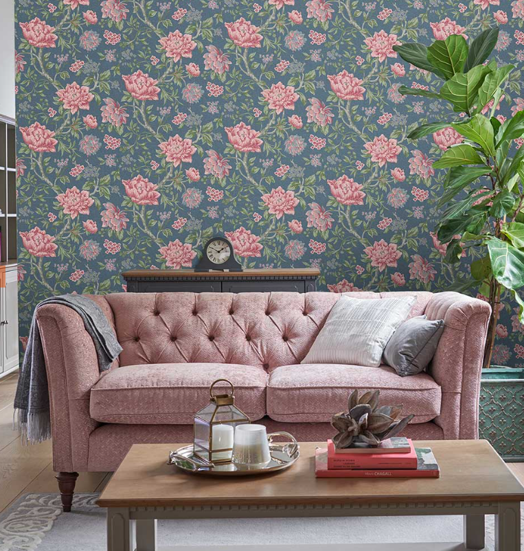 壁紙 ローラアシュレイ 113407 Tapestry Floral タペストリー フローラル