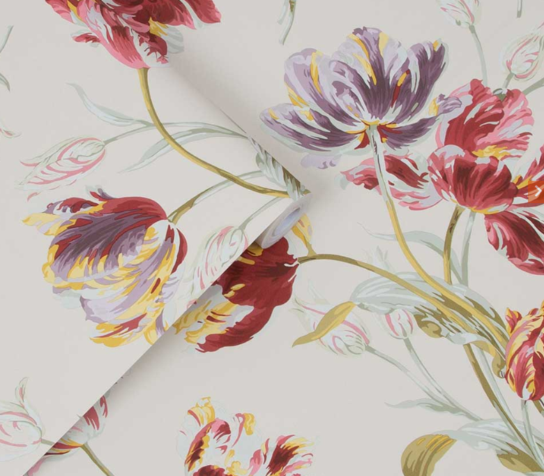 壁紙 ローラアシュレイ 113400 Gosford ゴスフォード チューリップ