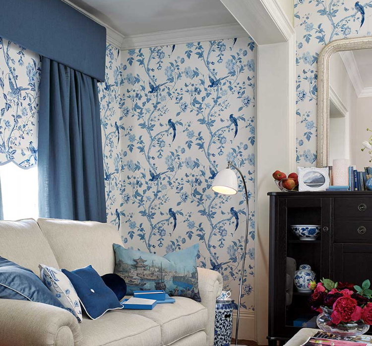 カットサンプル 壁紙 ローラアシュレイ サイズ約B5～A4