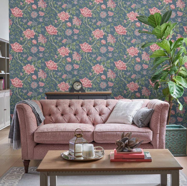 壁紙 ローラアシュレイ 113407 Tapestry Floral タペストリー フローラル