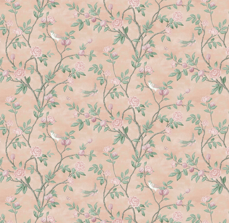 壁紙 ローラアシュレイ 113372 Eglantine エグランティーヌ 野ばら