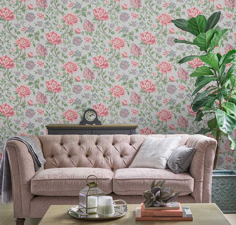 壁紙 ローラアシュレイ 113408 Tapestry Floral　タペストリー フローラル