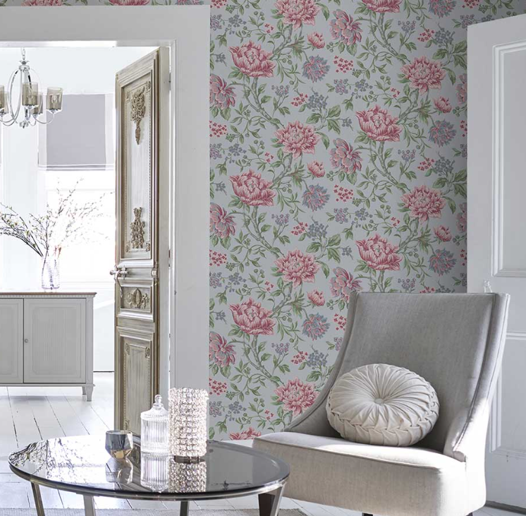 壁紙 ローラアシュレイ 113408 Tapestry Floral　タペストリー フローラル