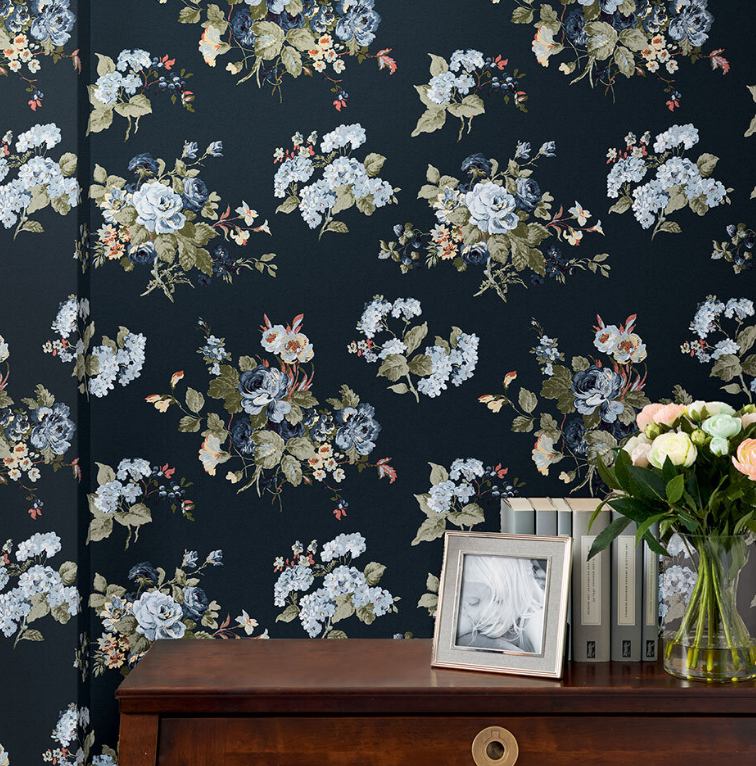 壁紙 ローラアシュレイ 114898 Rosemore ローズモア