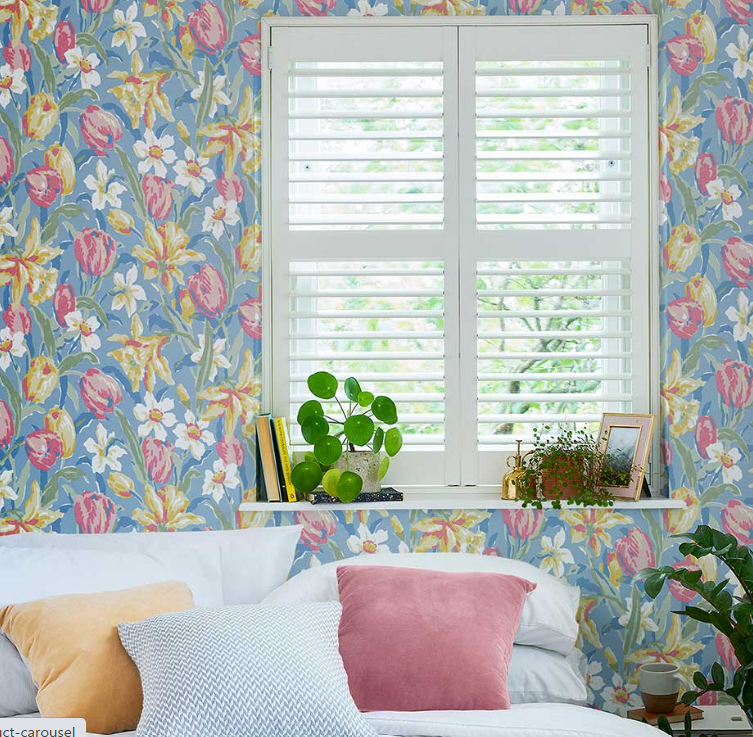 壁紙  ローラアシュレイ 119847 Tulips チューリップ
