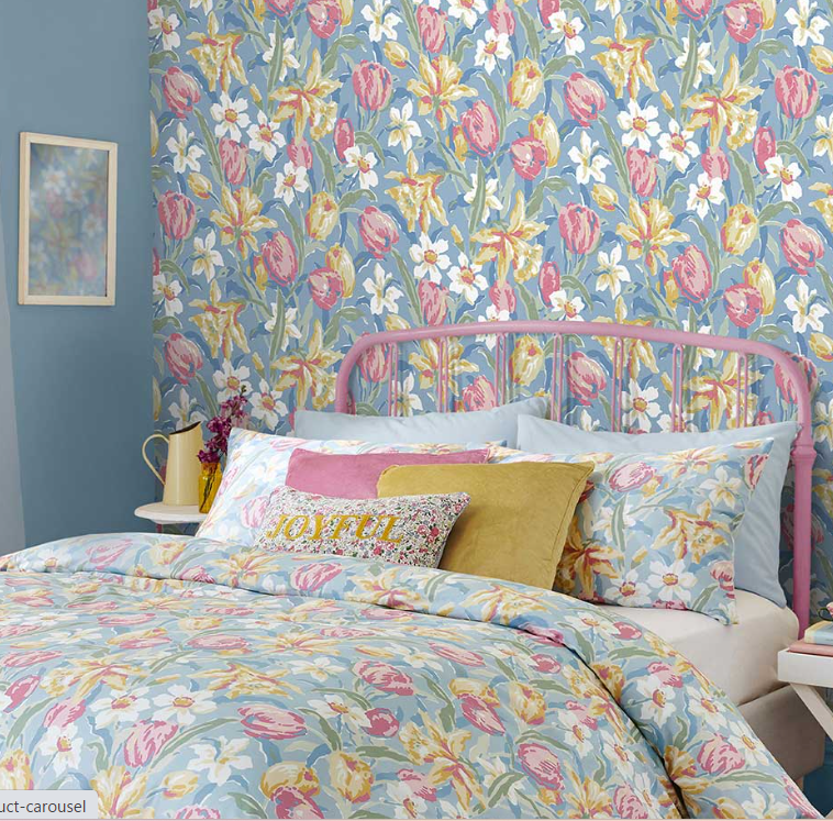 壁紙  ローラアシュレイ 119847 Tulips チューリップ