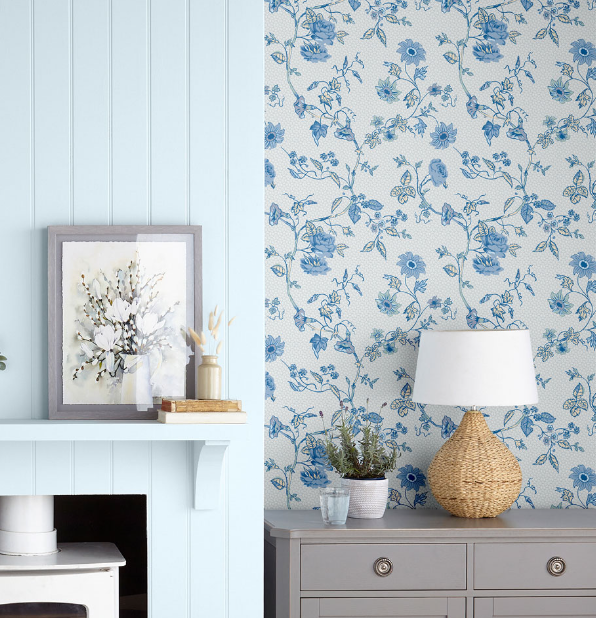 壁紙 ローラアシュレイ 115258 Rambling Rector ランブリング レクター