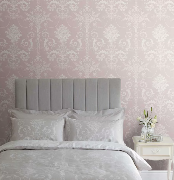 壁紙 ローラアシュレイ 113381 Josette ジョゼッテ Amethyst アメジスト ダマスク