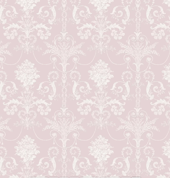 壁紙 ローラアシュレイ 113381 Josette ジョゼッテ Amethyst アメジスト ダマスク