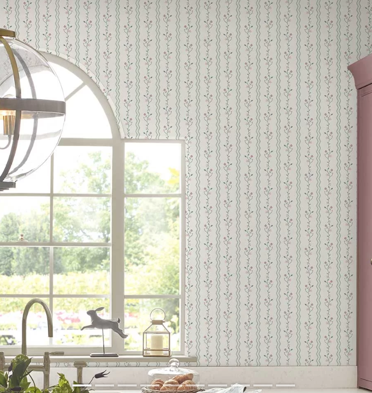 カットサンプル 壁紙 ローラアシュレイ サイズ約B5～A4