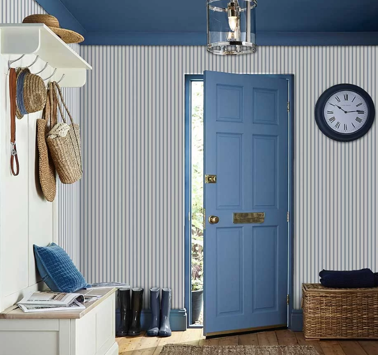 壁紙 ローラアシュレイ 122752 Farnworth Stripe ストライプ