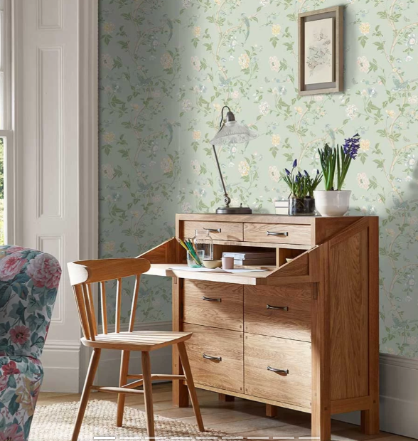 壁紙 ローラアシュレイ 121407 Summer Palace サマーパレス