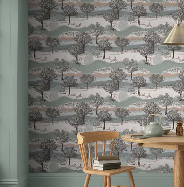 カットサンプル 壁紙 ローラアシュレイ サイズ約B5～A4