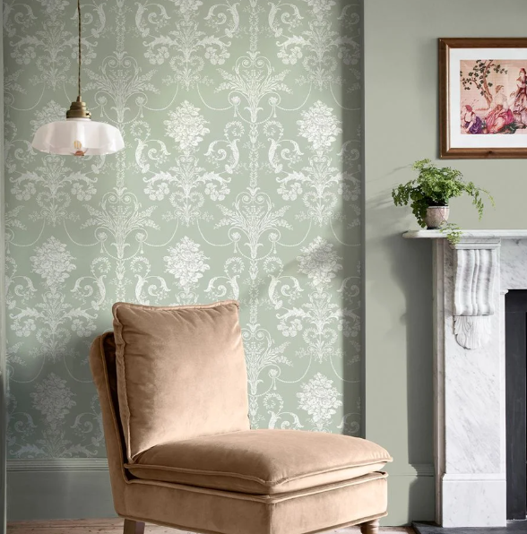 カットサンプル 壁紙 ローラアシュレイ サイズ約B5～A4