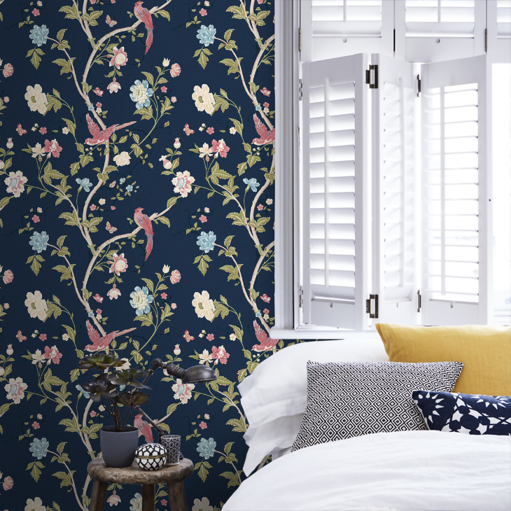 壁紙 ローラアシュレイ 120134 Summer Palace サマーパレス