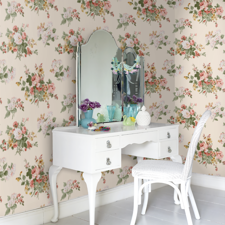 壁紙 ローラアシュレイ 114897 Rosemore ローズモア