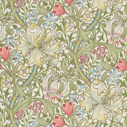 壁紙 Golden Lily 210398 Morris Archive Collections Ⅰ