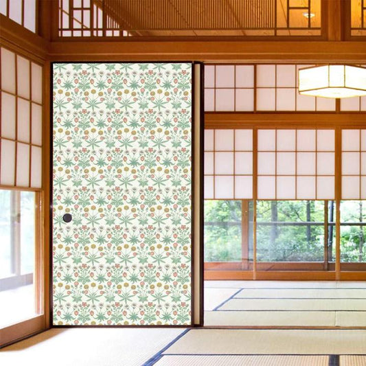 【送料無料】ウィリアムモリスデザイン ふすま紙 97cm×2ｍ 2枚 デイジー