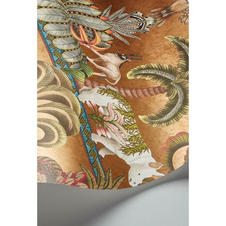 サファリ柄 キリンシ マウマ 野生の王国 植物 アフリカン Cole＆Son コール&サン 貼り換え リノベ DIY 自分で 不織布 テシード 短納期