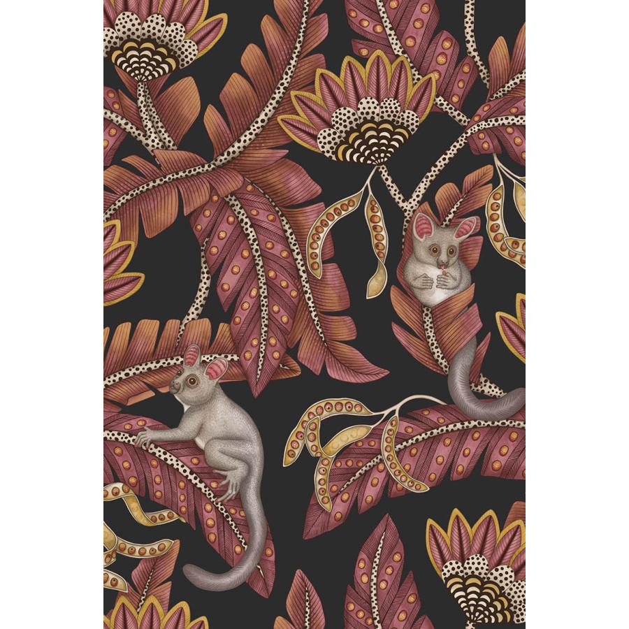 サファリ柄 ブッシュベイビー サル 植物 アフリカン Cole＆Son コール&サン 貼り換え リノベ DIY 自分で 不織布 テシード 短納期