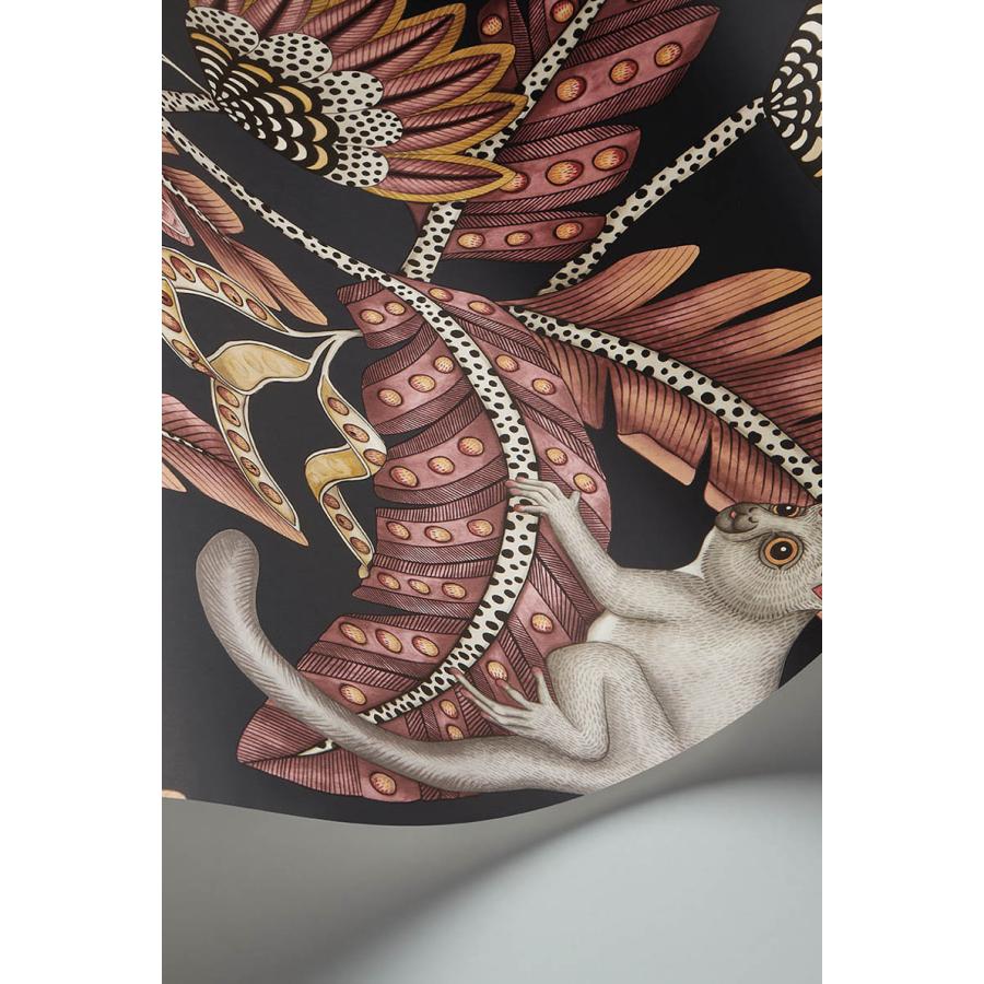 サファリ柄 ブッシュベイビー サル 植物 アフリカン Cole＆Son コール&サン 貼り換え リノベ DIY 自分で 不織布 テシード 短納期