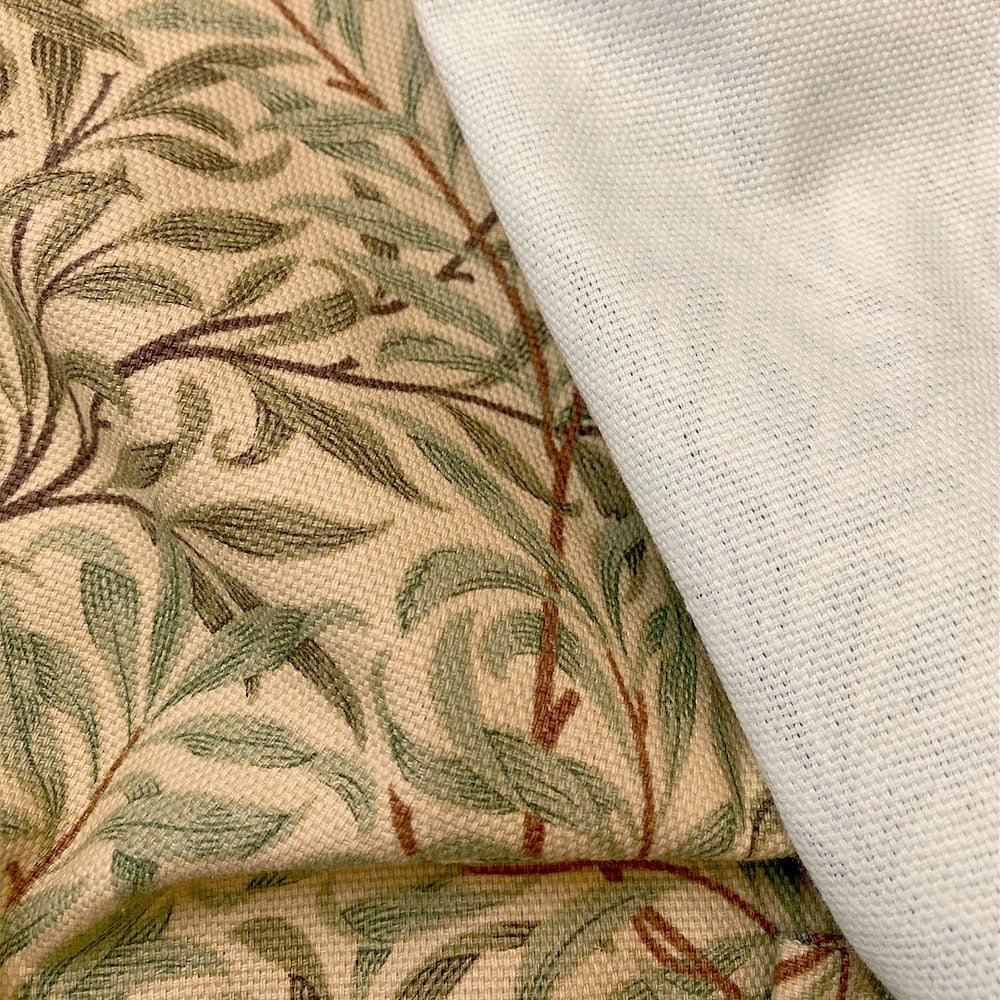 モリス柄 生地 オックス 布 ウィリアムモリスデザイン ウィローボウ Willow Bough 1m単位