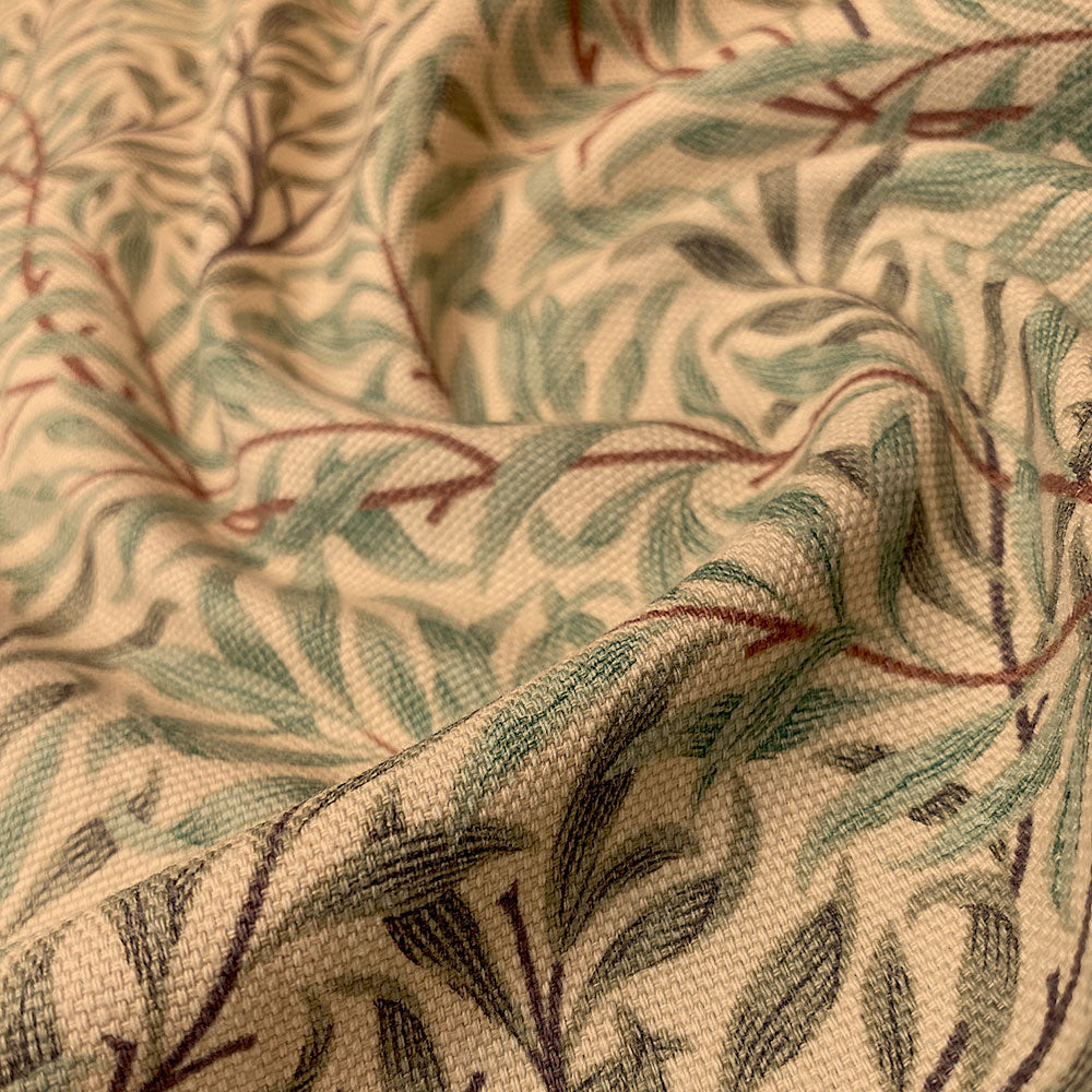 モリス柄 生地 オックス 布 ウィリアムモリスデザイン ウィローボウ Willow Bough 1m単位