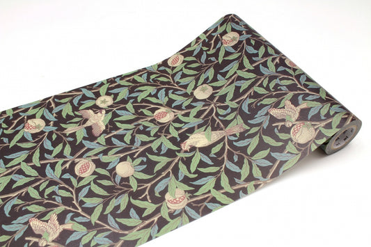 mt CASA FLEECE MTCAF2345 バード&ポメグラネイト 巾23cm×5m