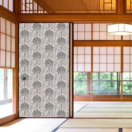 【送料無料】ウィリアムモリス柄 ふすま紙 97cm×2m 2枚 ケルムスコットツリー