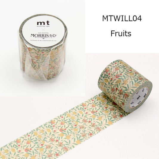 マスキングテープ mt masuking tape 幅50mm×10m MTWILL04 Fruits フルーツ