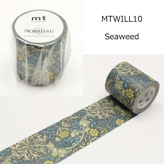 マスキングテープ mt 幅50mm×10m MTWILL10 seaweed シーウィード