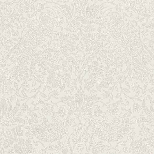 壁紙 PURE MORRIS Pure Strawberry Thief ストロベリーシーフ いちご泥棒 ビーズ付 216021