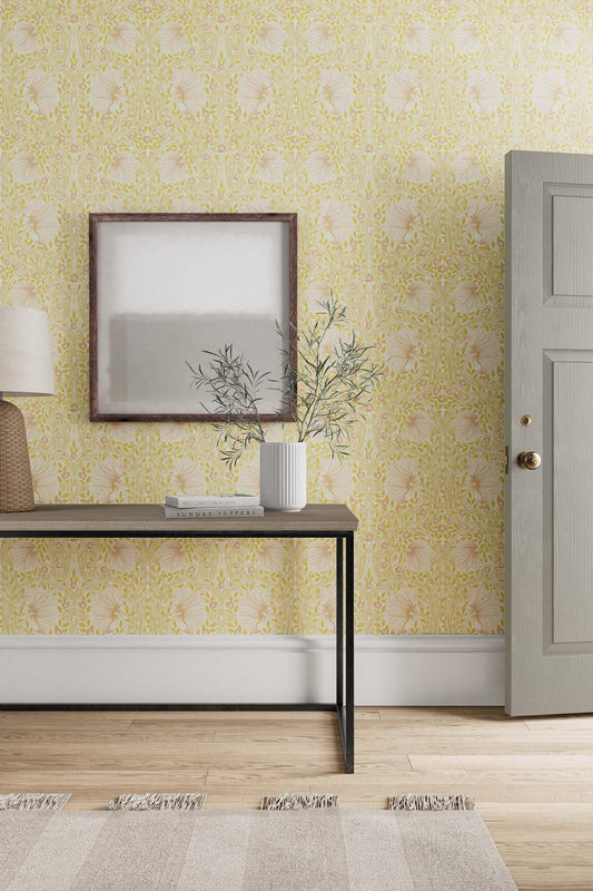 壁紙 Pimpernel 217065 ピンパーネル 瑠璃はこべ SIMPLY MORRIS