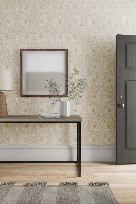 壁紙 Pimpernel 217064 ピンパーネル 瑠璃はこべ SIMPLY MORRIS